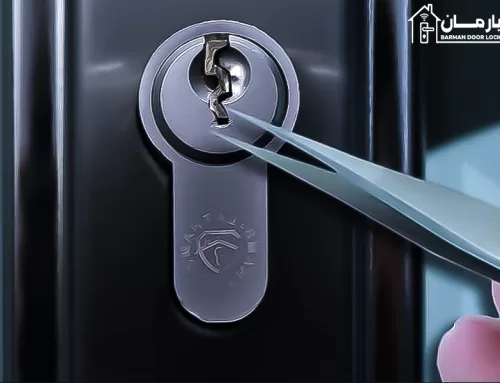 درآوردن کلید شکسته از قفل درب